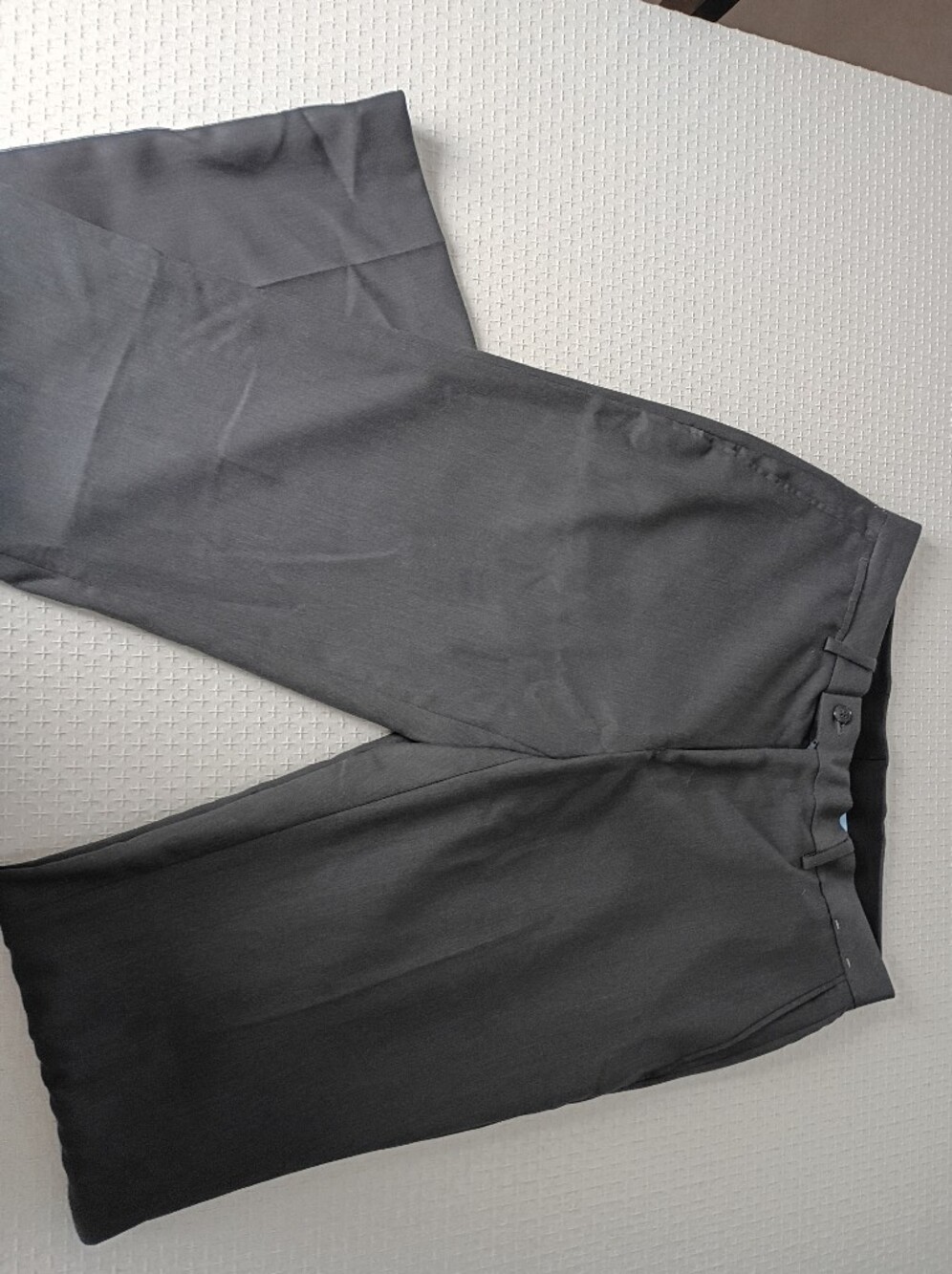 Louis Raphael Men's Dark Gray Dress Pants